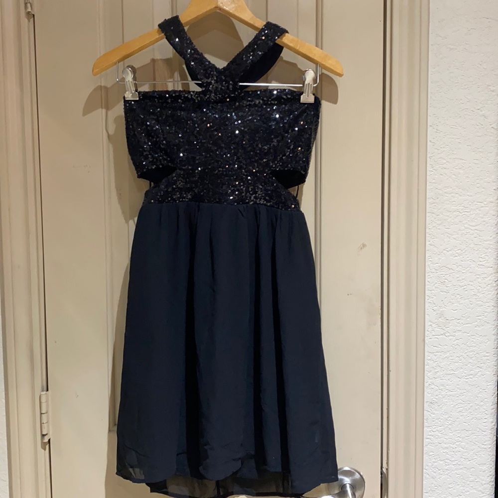 Wild cat party dress.